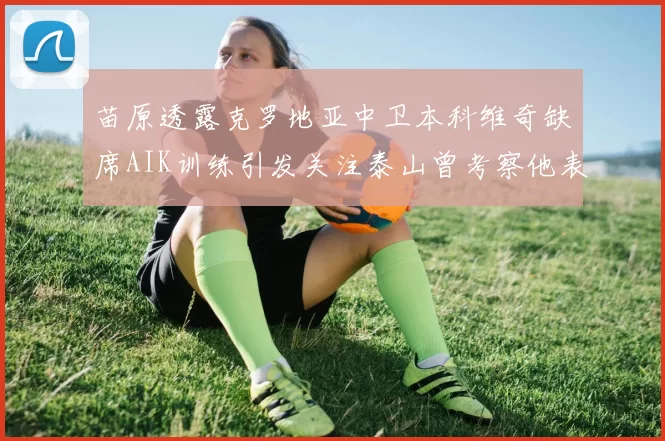 苗原透露克罗地亚中卫本科维奇缺席AIK训练引发关注泰山曾考察他表现